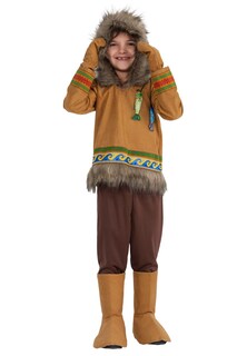Foto 1 | Foto 1 | Disfraz Esquimal De Dress Up America Para Niños Inuit Winter - Venta Internacional.