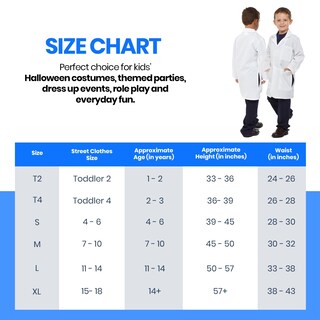 Foto 7 | Foto 7 | Disfraz De Médico Para Niños Lab Coat Dress Up America, Color Blanco - Venta Internacional.