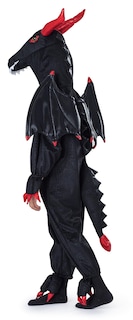 Foto 2 | Foto 2 | Disfraz De Dragón Dress Up America Para Niños, Negro (tamaño Grande) - Venta Internacional.