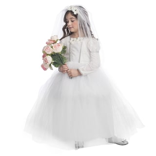 Foto 1 | Foto 1 | Costume Dress Up America Bride Para Niñas, Conjunto De Vestido De Novia - Venta Internacional.