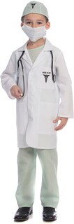 Foto 2 | Foto 2 | Costume Dress Up America Doctor Scrubs Para Niños Con Estetoscopio - Venta Internacional.