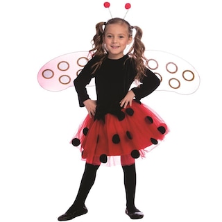 Foto 1 | Foto 1 | Disfraz Dress Up America Lady Bug Para Niñas Con Alas Y Diadema - Venta Internacional.