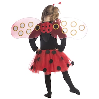 Foto 2 | Foto 2 | Disfraz Dress Up America Lady Bug Para Niñas Con Alas Y Diadema - Venta Internacional.