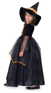 Foto 2 | Foto 2 | Disfraz De Bruja Americana Para Niños Halloween Girl - Venta Internacional.