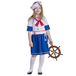 Foto 1 | Foto 1 | Disfraz Dress Up America Sailor Para Niñas Con Sombrero - Venta Internacional.