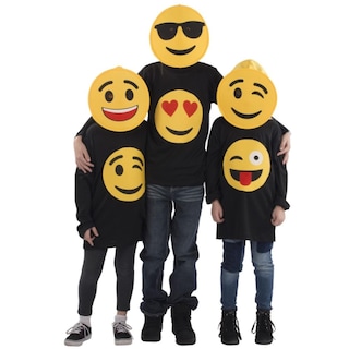 Foto 2 | Foto 2 | Camiseta Dress Up America Con Emoticono Facial Con La Lengua Fuera Para Niños - Venta Internacional.