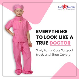 Foto 2 | Foto 2 | Costume Dress Up America Doctor Scrubs Para Niños - Venta Internacional.