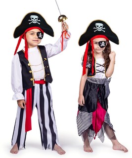 Foto 7 | Foto 7 | Disfraz De Pirata Dress Up America Para Niños Con Blusa, Pantalones Y Más - Venta Internacional.