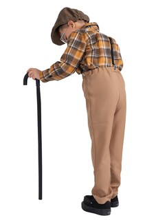 Foto 3 | Foto 3 | Costume Dress Up America Old Man 100th Day Of School Para Niños - Venta Internacional.