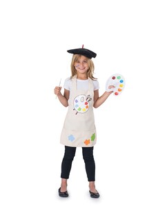 Foto 1 | Foto 1 | Disfraz De Artista De Dress Up America Para Niños Con Boina (tamaño Mediano) - Venta Internacional.