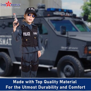 Foto 5 | Foto 5 | Set De Disfraces Para Niños Swat Police Officer Dress Up America - Venta Internacional.