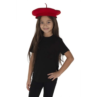 Foto 2 | Foto 2 | Boina Francesa A La Moda Para Vestir A Estados Unidos, Color Negro - Venta Internacional.