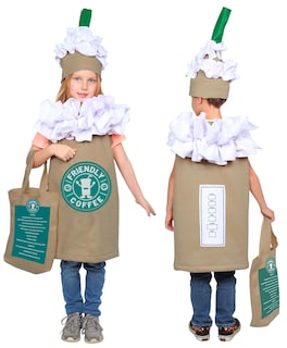 Foto 1 | Foto 1 | Costume Dress Up America Coffee Para Niños, Capuchino, Frappuccino/café Con Leche - Venta Internacional.