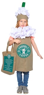 Foto 2 | Foto 2 | Costume Dress Up America Coffee Para Niños, Capuchino, Frappuccino/café Con Leche - Venta Internacional.