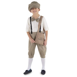 Foto 2 | Foto 2 | Disfraz De Vendedor De Periódicos De Los Años 20 De Dress Up America Para Niños Con Mono - Venta Internacional.