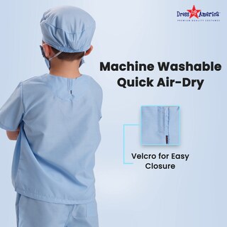 Foto 4 | Foto 4 | Costume Dress Up America Doctor Scrubs Para Niños - Venta Internacional.
