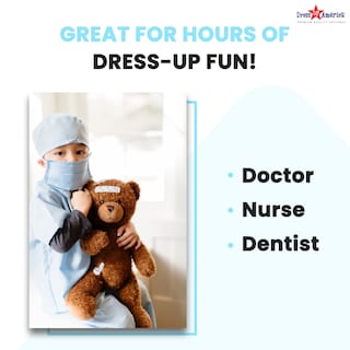 Foto 6 | Foto 6 | Costume Dress Up America Doctor Scrubs Para Niños - Venta Internacional.