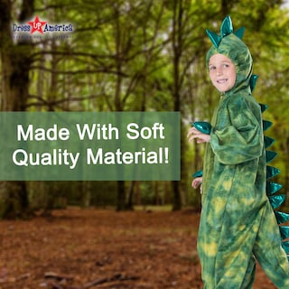 Foto 6 | Foto 6 | Disfraz De Dinosaurio T-rex De Dress Up America Para Niños, Color Verde - Venta Internacional.