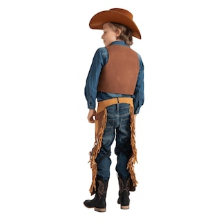 Foto 4 | Foto 4 | Disfraz Dress Up America Cowboy Para Niños Con Chaleco Y Chaparreras - Venta Internacional.