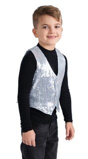 Foto 2 | Foto 2 | Chaleco De Lentejuelas Dress Up America Para Niños, Disfraz De Fiesta - Venta Internacional.