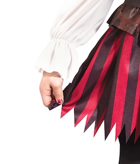 Foto 4 | Foto 4 | Disfraz De Bucanero De Alta Mar De Fun World Para Niña, Tamaño Pequeño, Granate - Venta Internacional.