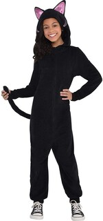 Foto 1 | Foto 1 | Mono Costume Party City Con Forma De Gato Negro Para Niñas, Talla S - Venta Internacional.