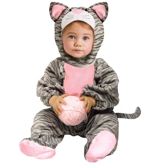 Foto 1 | Foto 1 | Gatito Costume Fun World Con Rayas Grises Para Bebés De 6 A 12 Meses - Venta Internacional.