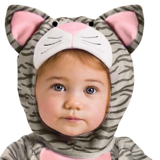 Foto 2 | Foto 2 | Gatito Costume Fun World Con Rayas Grises Para Bebés De 6 A 12 Meses - Venta Internacional.