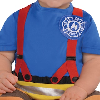 Foto 4 | Foto 4 | Set De Disfraz Amscan First Fireman De 18 A 24 Meses Con Mono Y Sombrero - Venta Internacional.
