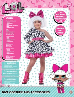 Foto 2 | Foto 2 | Disfraz California Disfraces L.o.l ¡sorpresa! Diva Girl De 4 A 6 Años - Venta Internacional.