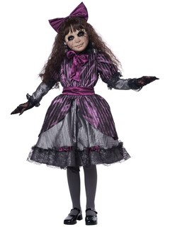 Foto 1 | Foto 1 | Disfraz California Costumes, Muñeca Espeluznante Para Niños, Color Morado, Talla L - Venta Internacional.