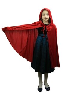 Foto 6 | Foto 6 | Capa De Disfraz Clobeau Para Niños, Halloween, Navidad, Roja, 110 Cm - Venta Internacional.