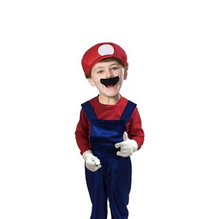 Foto 1 | Foto 1 | Cosplay De Fontanero - Disfraz De Halloween - Disfraces Mario Luigi Personajes - Trajes Para Niñas Y Niños