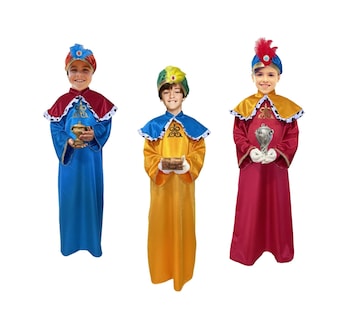 Foto 5 | Foto 5 | Disfraz Rey Mago - Disfraces De Navidad Y Pastorela - Trajes Navideños Reyes Magos - Traje De Melchor, Gaspar y baltasar