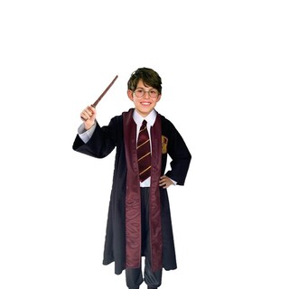 Foto 1 | Foto 1 | Cosplay - Disfraz Mago Harry - Disfraces Halloween - Uniforme Gryffindor - Traje Día De Muertos Para Niñas Y Niños