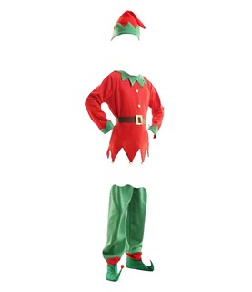 Foto 1 | Foto 1 | Disfraz Duende Navideño Elfo Posadas Ayudante De Santa Niños De 4 A 6 Años