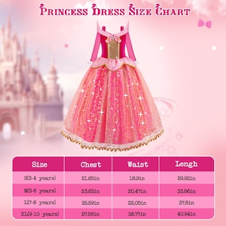 Foto 6 | Foto 6 | Vestido De Princesa Meland Light Up Para Niñas De 3 A 10 Años - Venta Internacional.