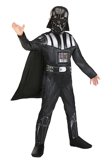 Foto 1 | Foto 1 | Disfraz Jazwares Star Wars Deluxe De Darth Vader Para Niños, Tamaño Mediano - Venta Internacional.