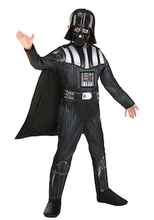 Foto 6 | Foto 6 | Disfraz Jazwares Star Wars Deluxe De Darth Vader Para Niños, Tamaño Mediano - Venta Internacional.