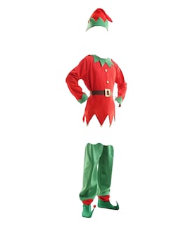 Foto 1 | Foto 1 | Disfraz Duende Navideño Elfo Posadas Ayudante De Santa Niños De 4 A 6 Años