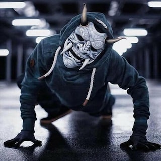 Foto 3 | Foto 3 | Máscara De Diablo De Látex Para Halloween, Kabuki, Samurái, Hannya Oni Noh - Venta Internacional.