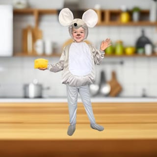 Foto 2 | Foto 2 | Disfraz De Ratón Con Gorro Y Orejas - Disfraces Para Niñas Y Niños - Traje De Ratoncito O Ratoncita - Vestuario Para La Primaver