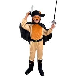 Foto 1 | Foto 1 | Disfraz Del Gato Con Botas - Vestuarios Infantiles - Disfraces Para Halloween - Mameluco Con Sombrero - Traje Animales Primavera