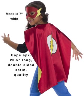 Foto 5 | Foto 5 | Set De Capas De Superhéroe Rubie's Dc Comics, 4 Capas Y 2 Máscaras - Venta Internacional.