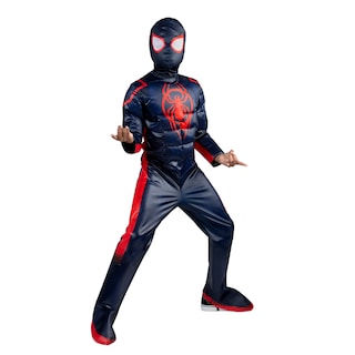 Foto 1 | Foto 1 | Disfraz Jazwares Marvel Spider-man Miles Morales Youth Blue - Venta Internacional.