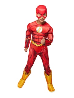 Foto 1 | Foto 1 | Disfraz Rubie's Dc Superheroes Flash Deluxe Para Niños, Tamaño Grande - Venta Internacional.