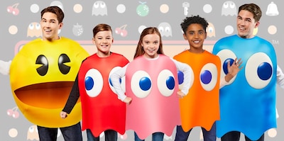 Foto 2 | Foto 2 | Túnica De Espuma Pac-man De Rubie's Neca Para Niños, Talla 12 - Venta Internacional.