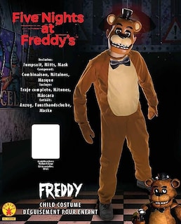 Foto 4 | Foto 4 | Disfraz Las Cinco Noches De Rubie's En Freddy's Freddy Child Brown - Venta Internacional.
