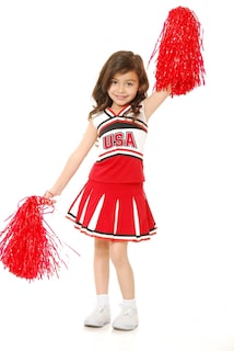 Foto 1 | Foto 1 | Disfraz Rubie's Child's Charades Usa Cheerleader, Talla Xl - Venta Internacional.