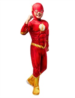 Foto 1 | Foto 1 | Disfraz De Superhéroe Rubie's The Flash Deluxe Para Niños Y Niños - Venta Internacional.